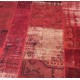 Red Handmade Patchwork Carpet