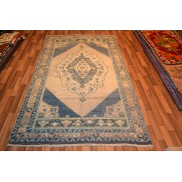 Red Oushak Rug