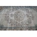 Green and Beige Faded Rug