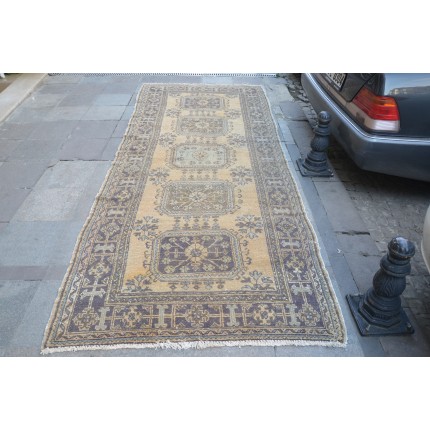 Orange Faded Runner Rug