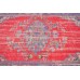  Red Faded Rug