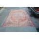 Red Oushak Rug