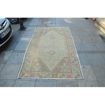 Beige Oushak Rug