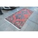  Red and Blue Faded Rug