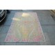 Beige and Pink Oushak Rug