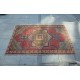 Red Oushak Rug