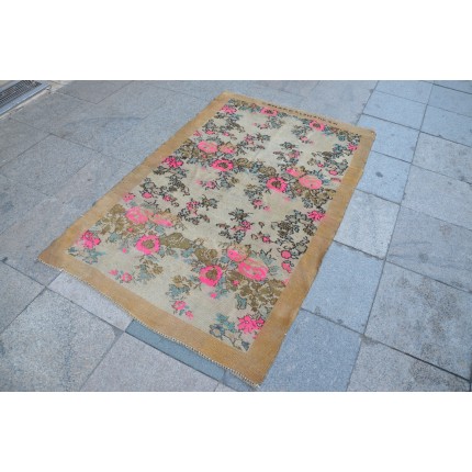 Floral Faded Rug