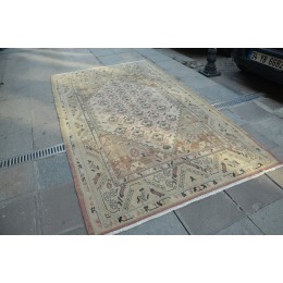 Floral Oushak Rug