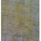 Yelow Handmade Vintage Overdyed Turkish Carpet