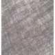 Grey Handmade Vintage Overdyed Turkish Carpet