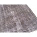 Grey Handmade Vintage Overdyed Turkish Carpet