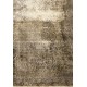 Beige Handmade Vintage Overdyed Turkish Carpet