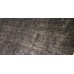 Black Handmade Vintage Overdyed Turkish Carpet