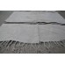 White Stripe Hemp Rug