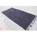 Black Hemp Rug