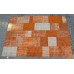 Orange Handmade Patchwork Carpet