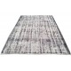 Grey Handmade Vintage Overdyed Turkish Carpet