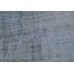 Grey Handmade Vintage Overdyed Turkish Carpet