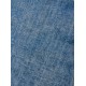 Blue Handmade Vintage Overdyed Turkish Carpet