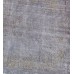 Grey Handmade Vintage Overdyed Turkish Carpet
