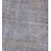 Grey Handmade Vintage Overdyed Turkish Carpet