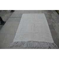 Beige Hemp Rug