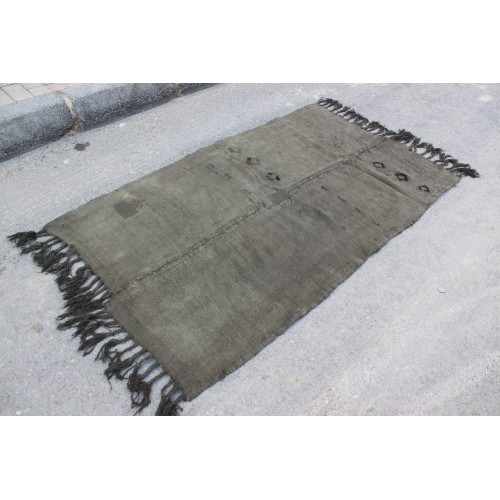 Khaki Hemp Rug